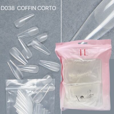 Tips soft Gel Coffin corto x600 (Bs.as)