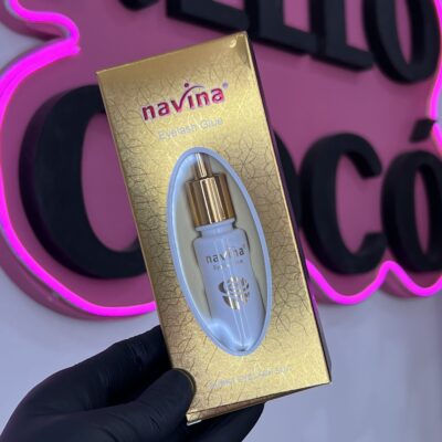 Pegamento para bigudíes, Navina.