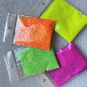 Decoración en Glitter, cola de sirena.