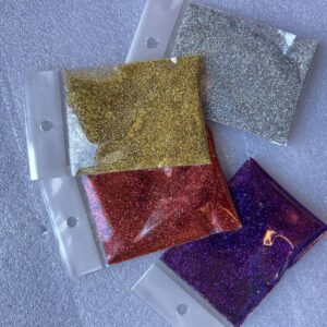 Decoración en Glitter, cola de sirena.