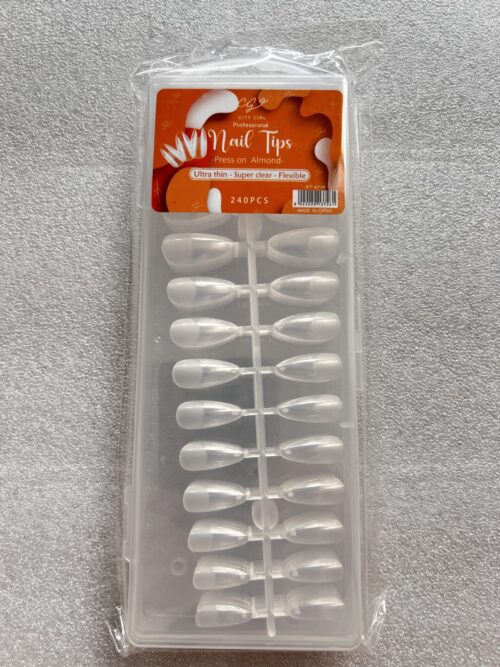 img_2637 Tips soft gel pre limados, Almendras. (City girl)