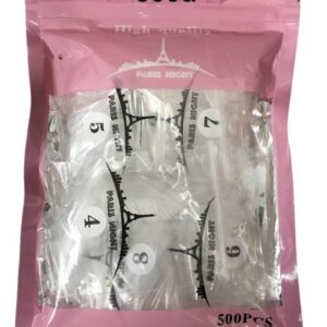 Tips soft gel, Almendras x500 (paris night)