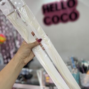 Extenciones perlas para pelo