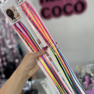 Extenciones de color flúor para pelo
