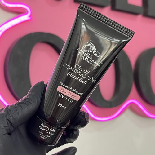 Acrygel / polygel PINK CLEAR 60gs  Angela Bresciano