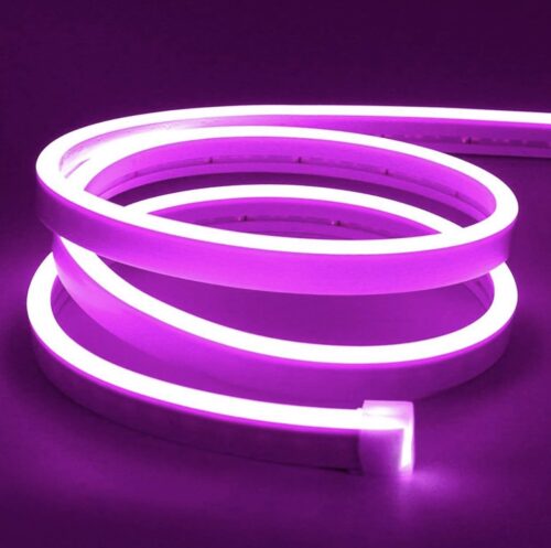 img_1434 Luz Led Neon, color violeta.