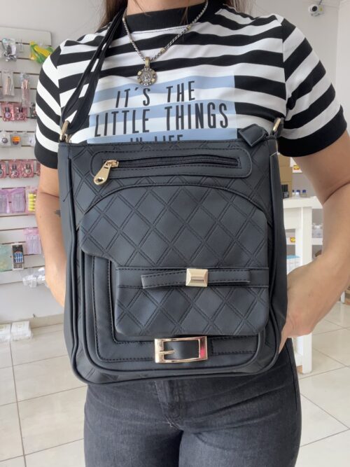 Cartera Negra Bandolera