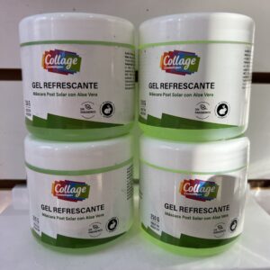 Gel refrescante - collage-