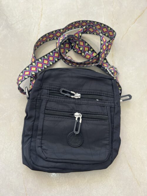 img_2981 Bandolera NEGRA, importada.