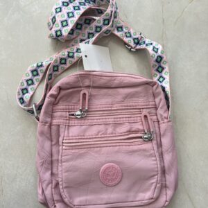 Bandolera ROSA, importada.