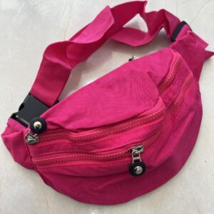 Riñonera FUCSIA, importada.