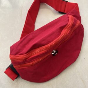 Riñonera ROJA, importada