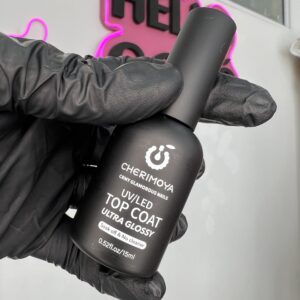 Top coat ultra Glossy (línea CRYM de Cherimoya)