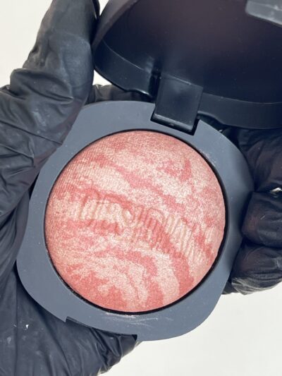 Polvo compacto rubor + iluminador