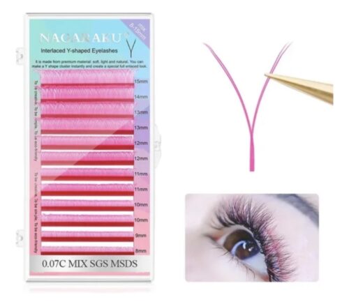 img_1130 Pestaña doble Y mix, color fucsia (8 al 15mm)