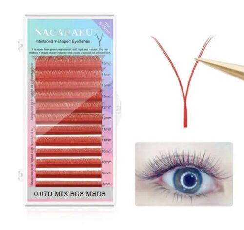 img_1137 Pestaña doble Y mix, color rojo (8 al 15mm)