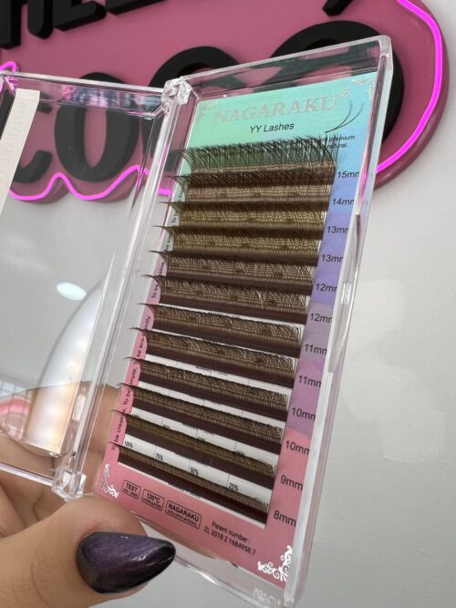 img_1143 Pestañas doble Y mix, color marrón (8 al 15 mm)