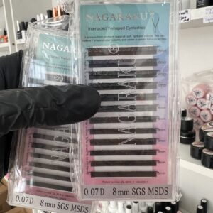 Pestaña doble Y (8mm 7D)