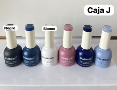 Esmaltes aprobados Charm limit “caja j”