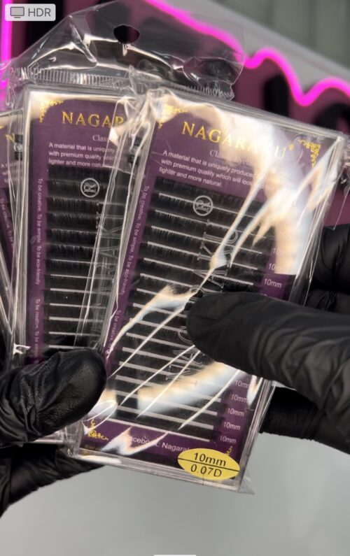 Pestañas clásicas 10 mm 7D