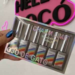 Esmalte ojo de Gato arcoíris