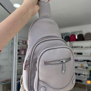 Cartera bandolera lila