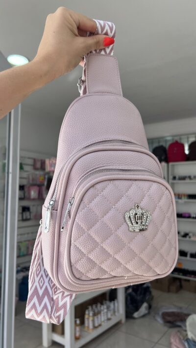 Bandolera corona rosa