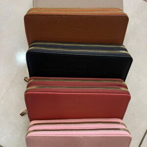 Billetera femenina doble cierre