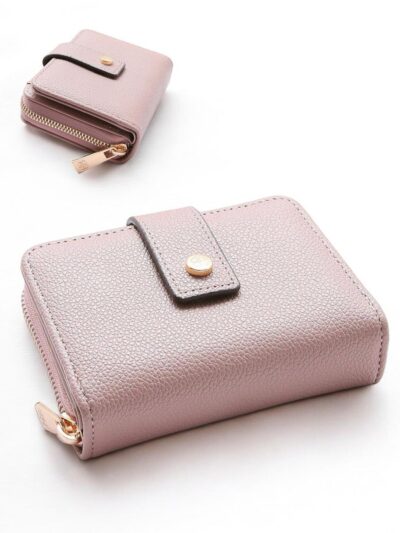 Billetera con Botón y cierre