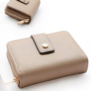 Billetera con Botón y cierre