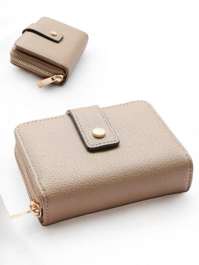 Billetera con Botón y cierre