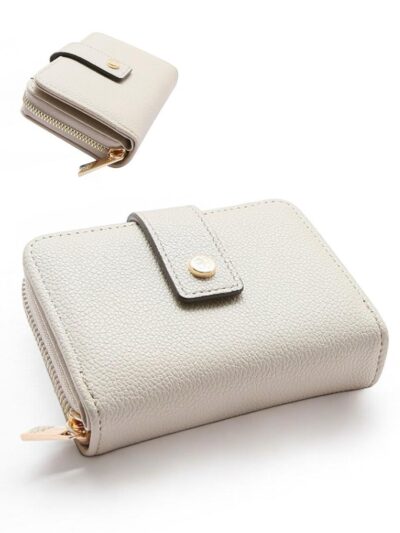 Billetera con Botón y cierre