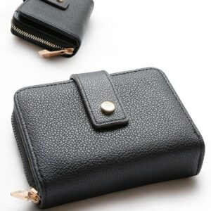 Billetera con Botón y cierre