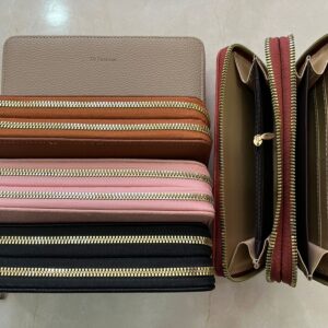 Billetera femenina doble cierre