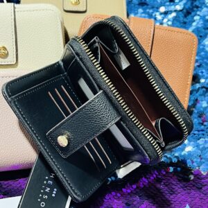 Billetera con Botón y cierre