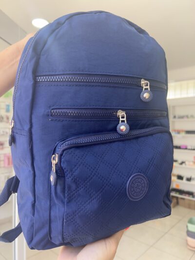 Mochila clásica azul