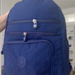 Mochila clásica azul
