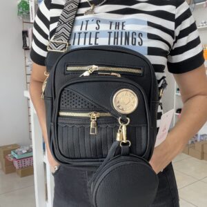 img_4207 Cartera bandolera Negra