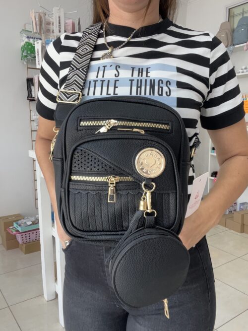 Cartera bandolera Negra
