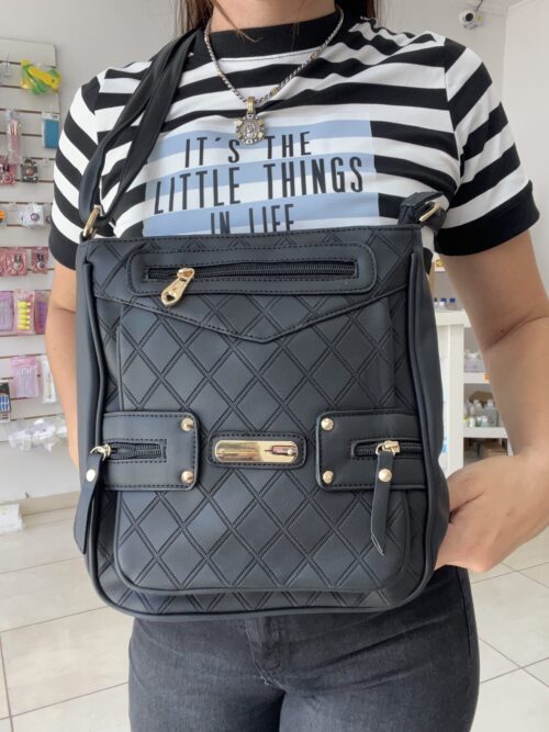 Cartera Bandolera Negra