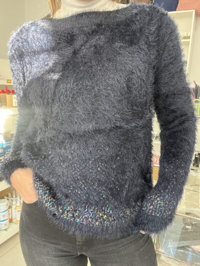 Buzo elastizado azul