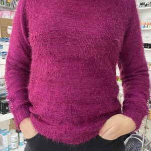 Buzo rosa elastizado con detalle de cadenas