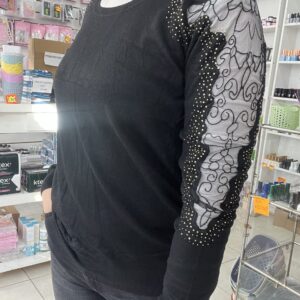 Buzo de lana fina elastizado