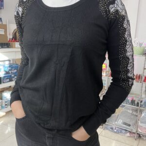 Buzo de lana fina elastizado