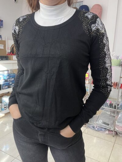 Buzo de lana fina elastizado