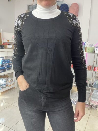 Buzo de lana fina elastizado