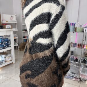 Saco grueso, pelo de mono elastizado