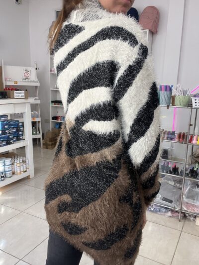 Saco grueso, pelo de mono elastizado