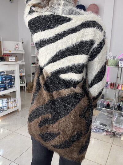 Saco grueso, pelo de mono elastizado