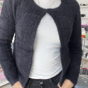 Campera azul oscuro elastizada